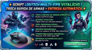 ⚡ Script Logitech Multi-Fps Vitalício ⚡ - Outros