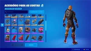 CONTA FORTNITE 70+ skins CAVALEIRO NEGRO+ 2k VBUCK