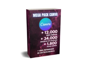 Pack 12.000 Posts CANVA 100% EDITÁVEIS + Infinidade de Bônus - Others