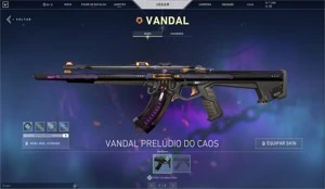 Conta Diamante 1 com várias Skins + Valorant Points