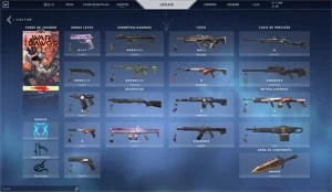 Conta Diamante 1 com várias Skins + Valorant Points
