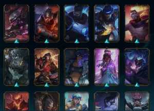 CONTA DE LOL LVL355, MMR de esmeralda, 99 skins - League of Legends