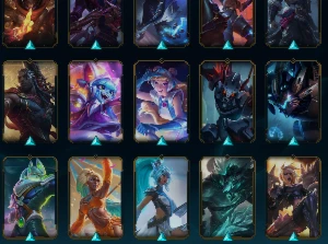 CONTA DE LOL LVL355, MMR de esmeralda, 99 skins - League of Legends