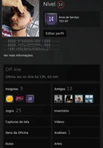 Conta cs go prime 14 anos steam + 81  - Counter Strike