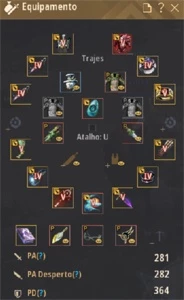 Mago full pen 645 gs + set life skill 1500 maestria - Black Desert
