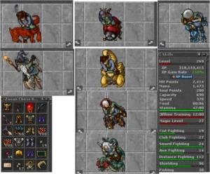 RP 269 skill 112 mt addons - Tibia