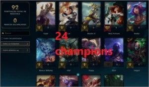Conta smurf mmr gold - 6V 4D - league of legends LOL
