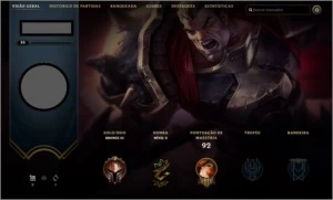 Conta smurf mmr gold - 6V 4D - league of legends LOL