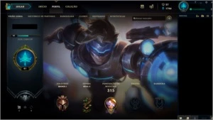 Conta League Of Legends 120 Champions 40 skins Smurf Bronze LOL