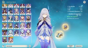 Conta Genshin Impact | Skirk + Varesa + Mizuki