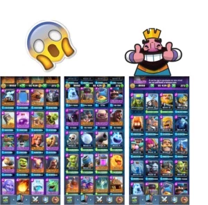 DECK FULL / CARTAS NÍVEL 11,12,13 / Vários níveis estelares - Clash Royale