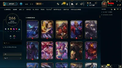 Conta de LoL de 2013 | 266 skins, 293 emotes, 509 ícones e + - League of Legends