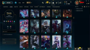 Conta de LoL de 2013 | 266 skins, 293 emotes, 509 ícones e + - League of Legends