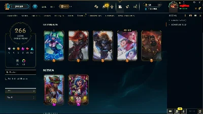 Conta de LoL de 2013 | 266 skins, 293 emotes, 509 ícones e + - League of Legends