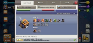 Cv14 Semi Full Th14 Bem Upado Barato No Precinho - Clash of Clans