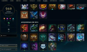 Conta Mestre 69% WR|MMR Challenger/GM | 256 Skins | 221K E.A - League of Legends LOL