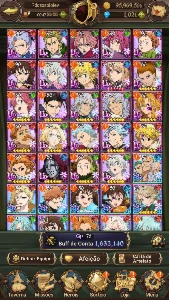 Conta Seven Deadly Sins Colab Solo Leveling Full