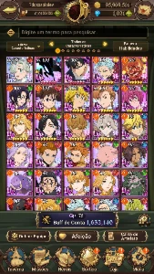 Conta Seven Deadly Sins Colab Solo Leveling Full