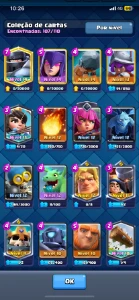 Conta Clash Royale