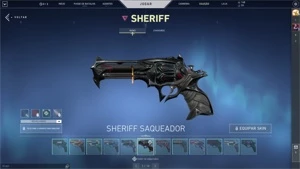 Conta de vava com mais de 100 skins - Valorant