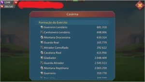 Conta 380m top Lords Mobile