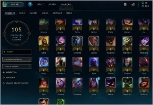 CONTA LEAGUE OF LEGENDS OURO 5 LOL