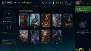 [Conta Lol] Esmeralda 4 - LVL 77 - League of Legends