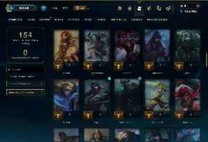 Bronze 3 com 90 Champs e 21 Skins - League of Legends LOL