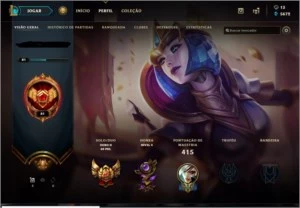 GOLD 2, 127 champs, 101 skins, 10pag runas, mais de 50 icons - League of Legends LOL