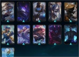 7 Lendárias (TOTAL 44), 25 Pontos de Prestigio, 3k de RP - League of Legends LOL