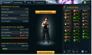 Conta Runescape 3 RS