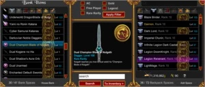 CONTA LEGEND - Adventure Quest World AQW