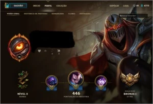 Bronze 1 124 champs 43 skins - League of Legends LOL