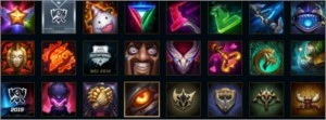 Bronze 1 124 champs 43 skins - League of Legends LOL