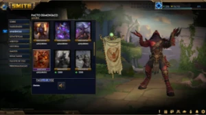 + de 750 SKINS(Ranqueadas/Tier5/Limitadas/ - Smite