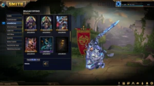+ de 750 SKINS(Ranqueadas/Tier5/Limitadas/ - Smite