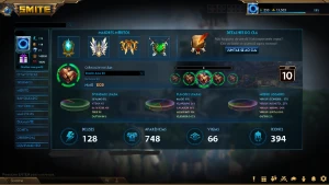 + de 750 SKINS(Ranqueadas/Tier5/Limitadas/ - Smite