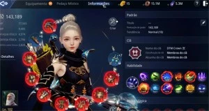 MIR4 Arqueira /Arbalista 144 K POWER LVL 101 NA 21 DTM CROWN