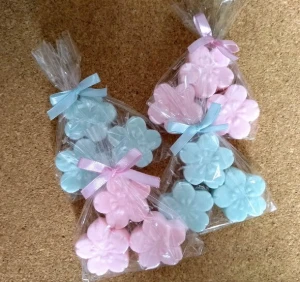 Trio Sabonete Flor de Cerejeira - Artesanato e Personalizados