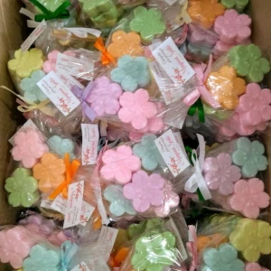 Trio Sabonete Flor de Cerejeira - Artesanato e Personalizados