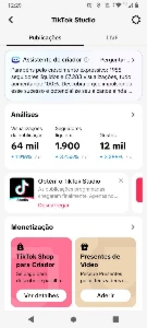 🔥 Conta Tiktok SHOP Liberado Com 2500K Seguidores Reais 🔥 - Outros