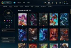 conta valorant e lol 700$ gastos