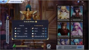 CONTA NO GLOBAL A-11 VALOR NEGOCIAVEL - Saint Seiya Awakening SSA