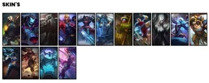 Conta smurf com 67% win - League of Legends LOL