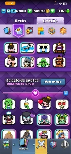 Conta de Clash Royale top