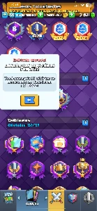 Conta de Clash Royale top