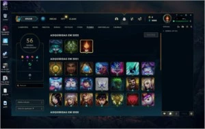 conta gold 4 mmr bom nova season! - League of Legends LOL