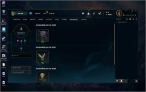 conta gold 4 mmr bom nova season! - League of Legends LOL