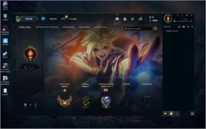 conta gold 4 mmr bom nova season! - League of Legends LOL
