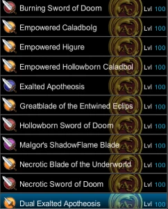 152 Badges - 6 Chest - Full Forge ( Menos Acheron) - Rgow - - Adventure Quest World AQW